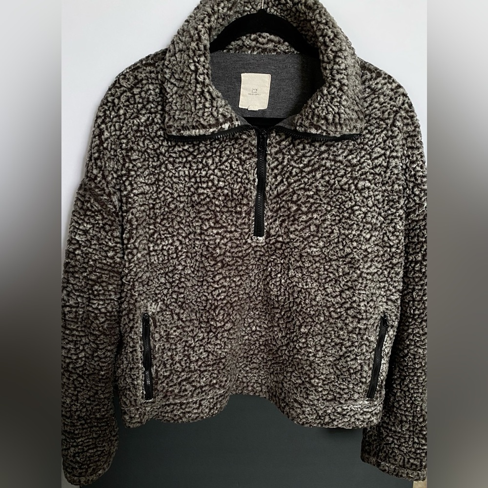 Fuzzy teddy jacket!